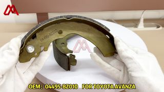 04495-BZ010 04495BZ010 トヨタ用ブレーキシュー