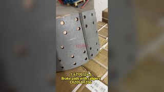 1-47170324-0 フロントブレーキシュー 1471703240 ISUZU CXZ に適しています