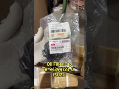 8943997230 8-94399723-0 オイルフィラーキャップ ISUZU FRR FSR FVZ34 6HK1 VC46 6UZ1 6WF1 に適しています