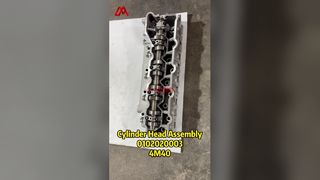 三菱 4M40 用エンジン シリンダー ヘッド 0102020003