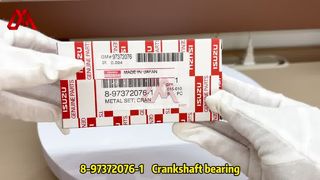 8-97372076-1 ISUZU ELF 4HK1T 4HG1 4HF1 用標準クランクシャフトメタルセット 8973720761