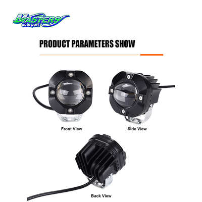 Masters 3 inch Laser Spotlight Led Lamo XM-3IN-1P-001 20W 1800LM 2900-6500K H4 Led Working Light