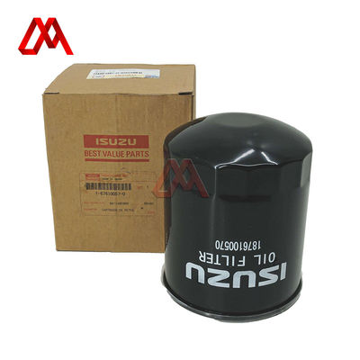 High-Quality Oil Filter 1-87610057-0 1876100570 for ISUZU 6BG1 Diesel Engine Heavy Duty Truck Replacement