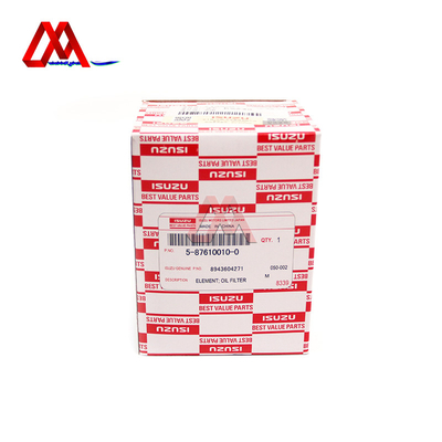 ISUZU NKR NPR 4HF1 Oil Filter Element 5876100210 8973299110 Customized