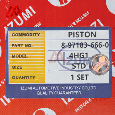 8-97183666-0 8971836660 STANDARD PISTON for ISUZU 4HG1 