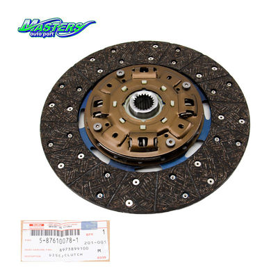 マスターズ 自動トランスミッション部品 5-87610078-1 8-97389910-0 ISUZU用のクラッチディスク