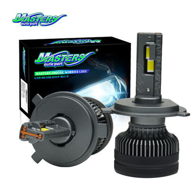 マスターズ KS90 180W 40000 ルメン 6500K クール ホワイト H4 9005 9006 9012 LEDヘッドライト 電球