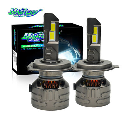 マスターズ KV50 160W 16000 ルメン 6500K クール ホワイト H4 H7 9005 LEDヘッドライト