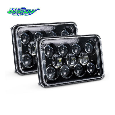 マスターズ 4*6 インチ LED 後部車両ターンインジケーターライト 42W 2500LM 6500K H4 XM-168-S-11P-001-LT