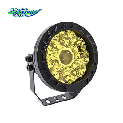 マスターズ 50W 4000LM 3700-3900K イエロー カラー H4 LED ワーキングライト 5インチレーザースポットライト XM-5IN-10P-002