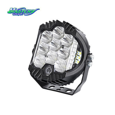 マスターズ 7インチ 三面照明灯 XM-7IN-R-09P-001 46W 4800LM H4 LED 作業灯